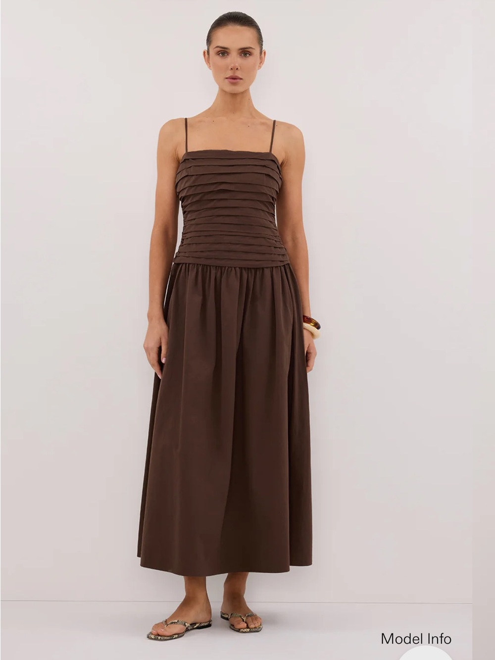 NWT DISSH Quinn Poplin Cotton Pleated Dress US Size 4